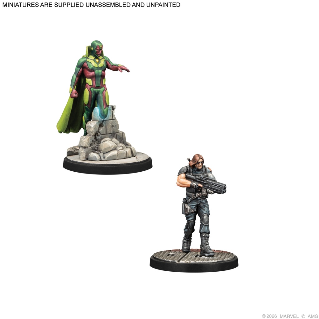 MARVEL: Crisis Protocol - Avengers Brains & Brawn Character Pack