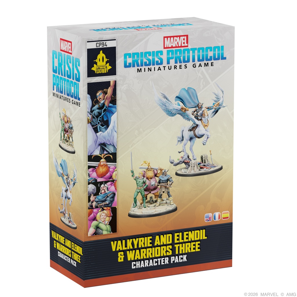 MARVEL: Crisis Protocol - Valkyrie on Elendil & Warriors Three