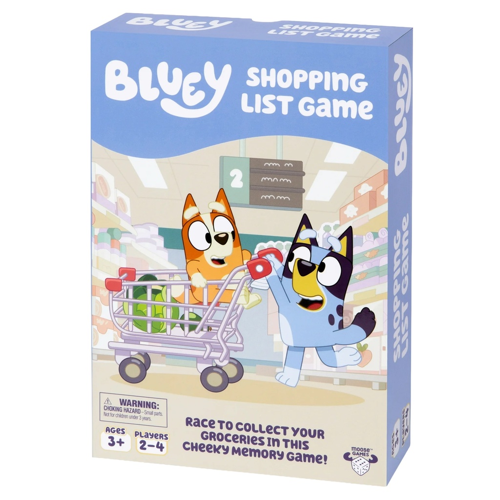 Bluey: Shopping List