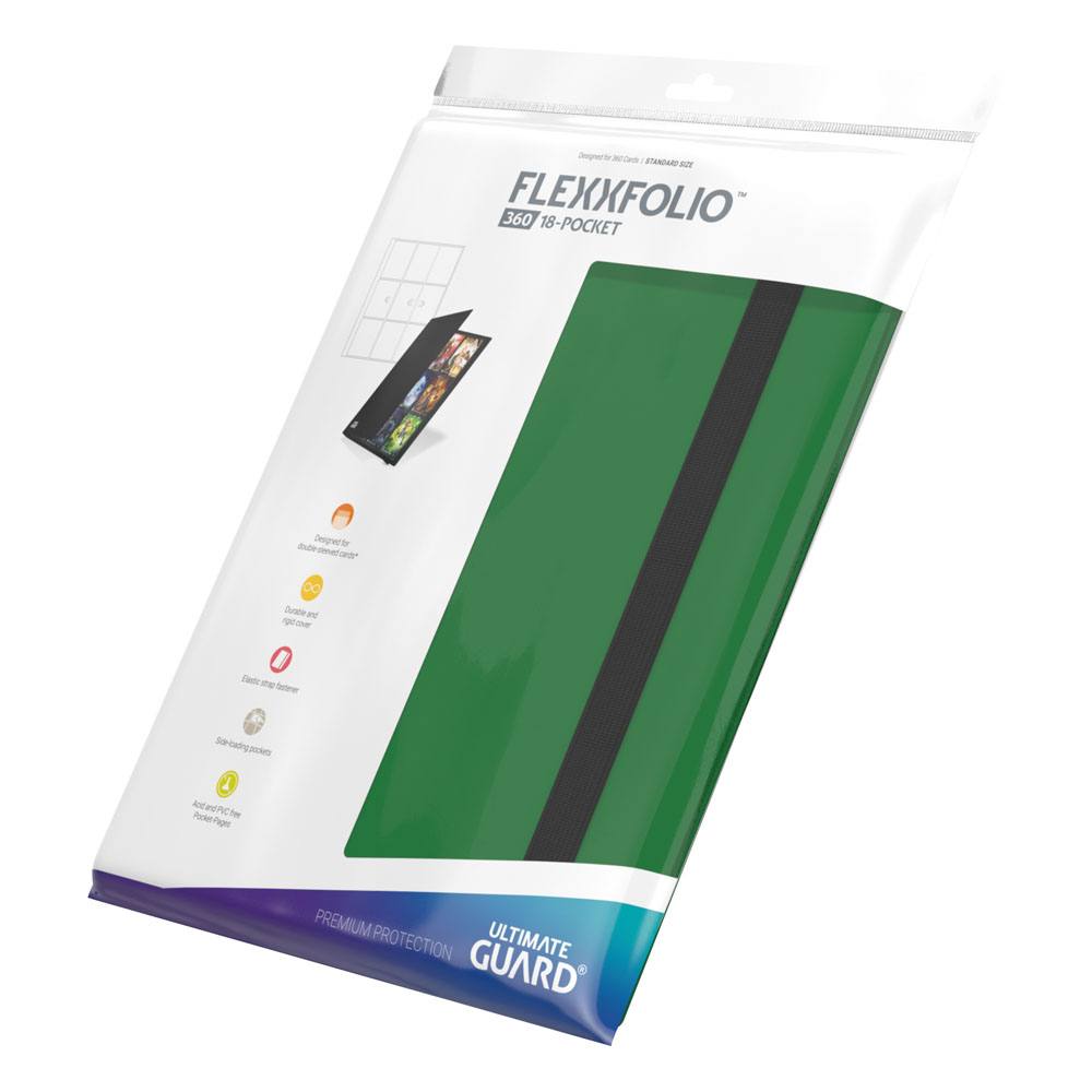 Portfolio: Ultimate Guard - Flexxfolio 360 18-Pocket - Green