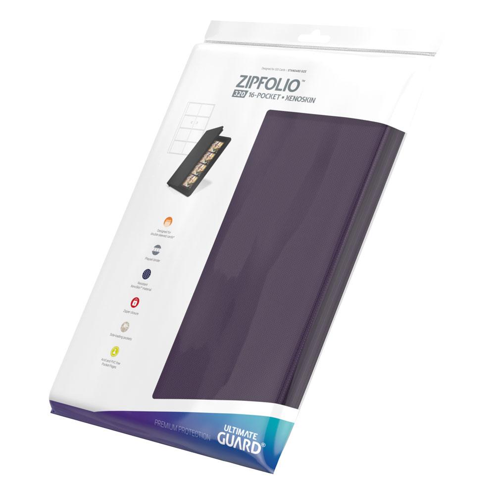 Portfolio: Ultimate Guard - Zipfolio 320 16-Pocket Xenoskin - Purple