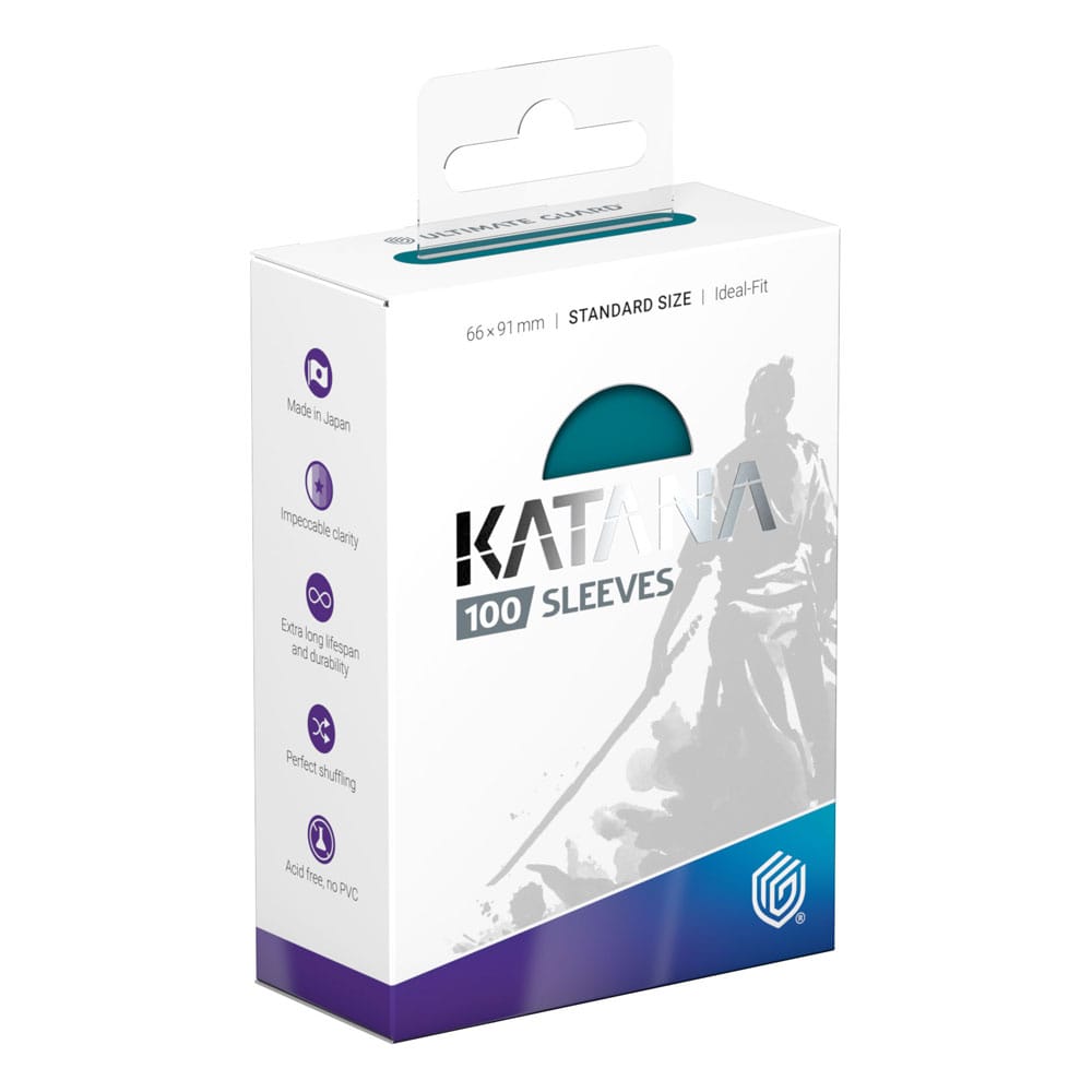 Sleeves: Ultimate Guard - Katana Sleeves Standard Size (x100) - Great Wave