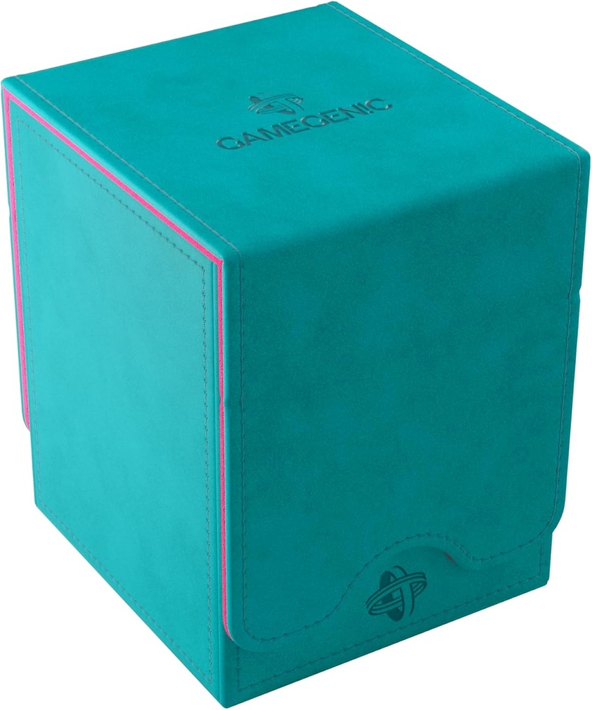 Deck Box: Gamegenic - Squire 100+ XL Convertible - Teal/Pink Exclusive Line