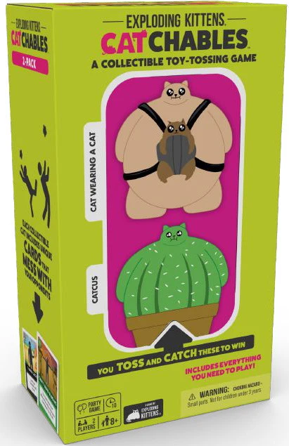 Catchables 2: Pack #2 (Cat-wearing-a-cat & Catcus)