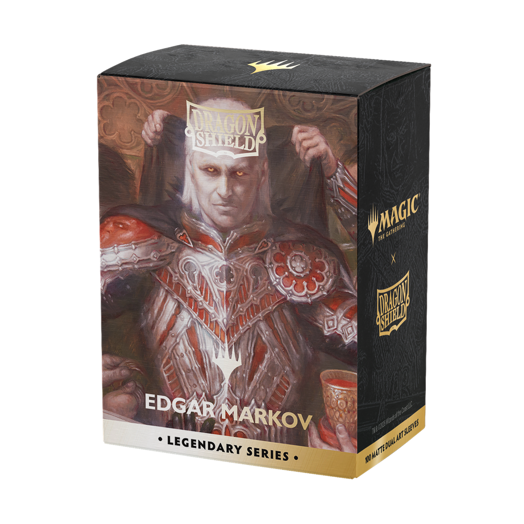 Sleeves: Dragon Shield - Standard Size - Dual Art (x100) - Edgar Markov