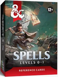Dungeons & Dragons Trove 1 – Spell Cards Level 0-1