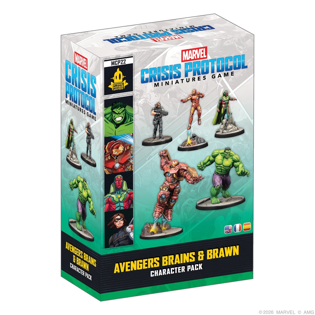 MARVEL: Crisis Protocol - Avengers Brains & Brawn Character Pack