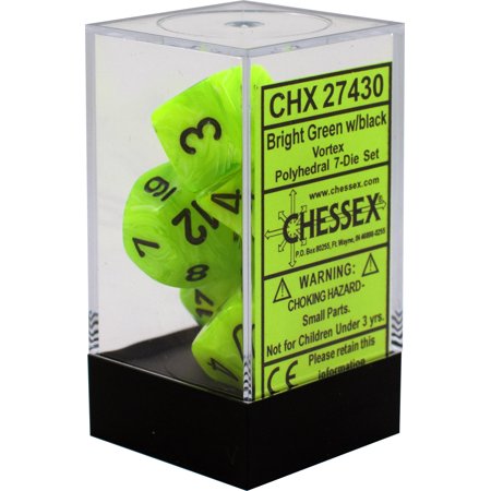 Dice: Chessex - Vortex - Poly Set (x7) - 