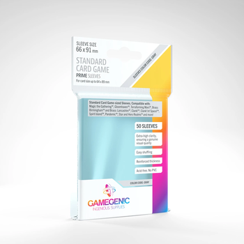 Sleeves: Gamegenic - Matte Board Game - Standard (66 x 91mm) (x50)