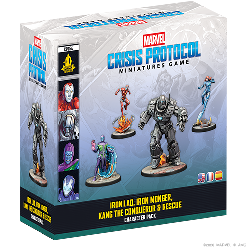 MARVEL: Crisis Protocol - Iron Lad, Iron Monger, Kang the Conqueror & Rescue