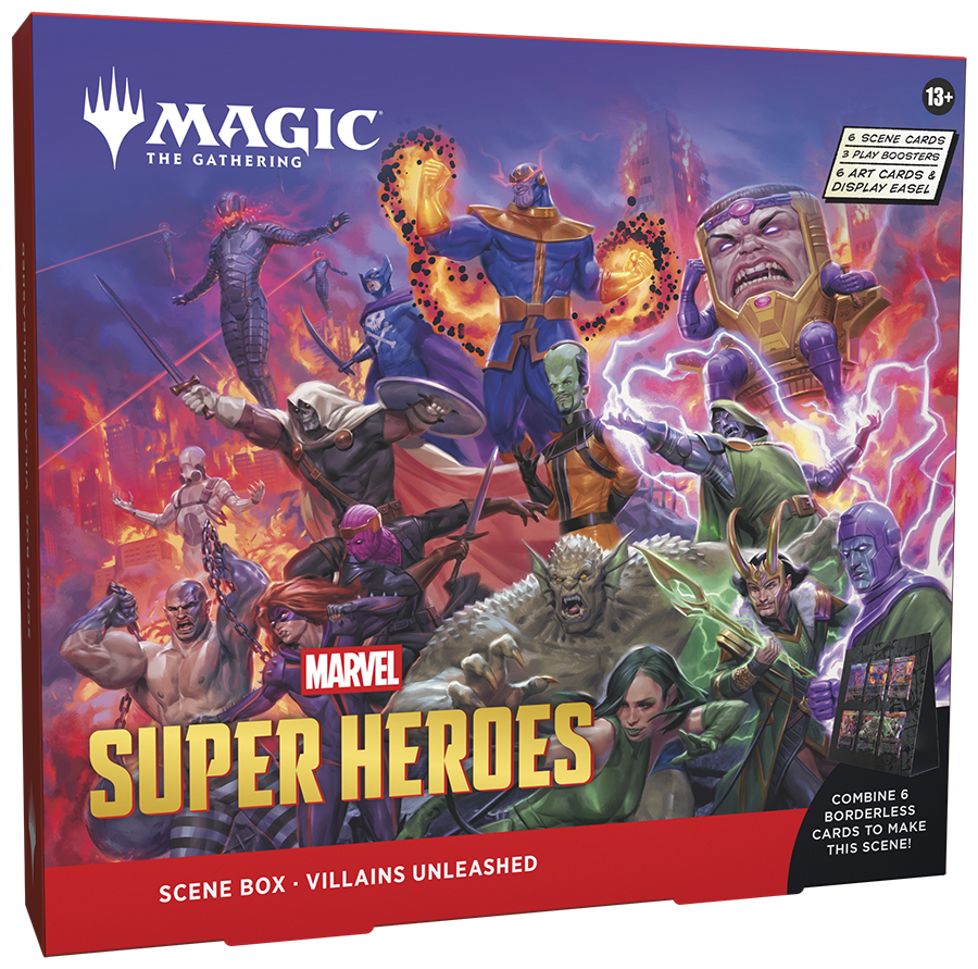 MTG: MARVEL Super Heroes - Scene Box (x4)
