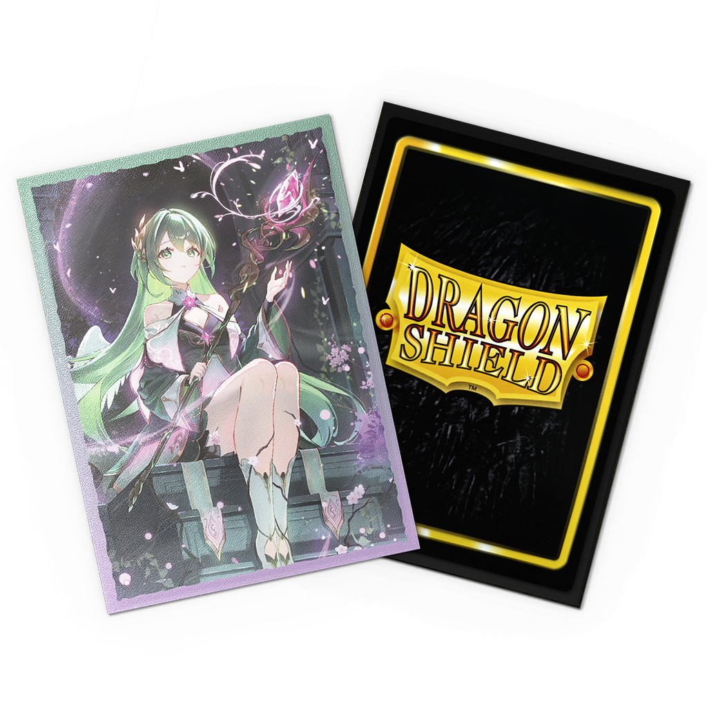 Sleeves: Dragon Shield - Standard - Dual Matte Art (x100) - Grand Archive TCG - Ariel, Archangel of Natura