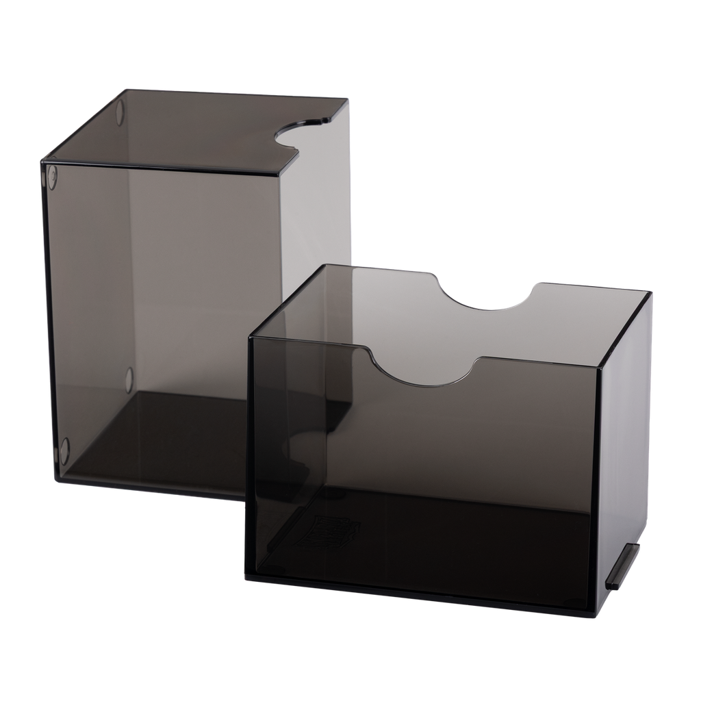 Deckbox: Dragon Shield - Strongbox - Clear/Black
