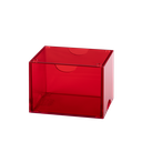 Deckbox: Dragon Shield - Strongbox - Clear/Red