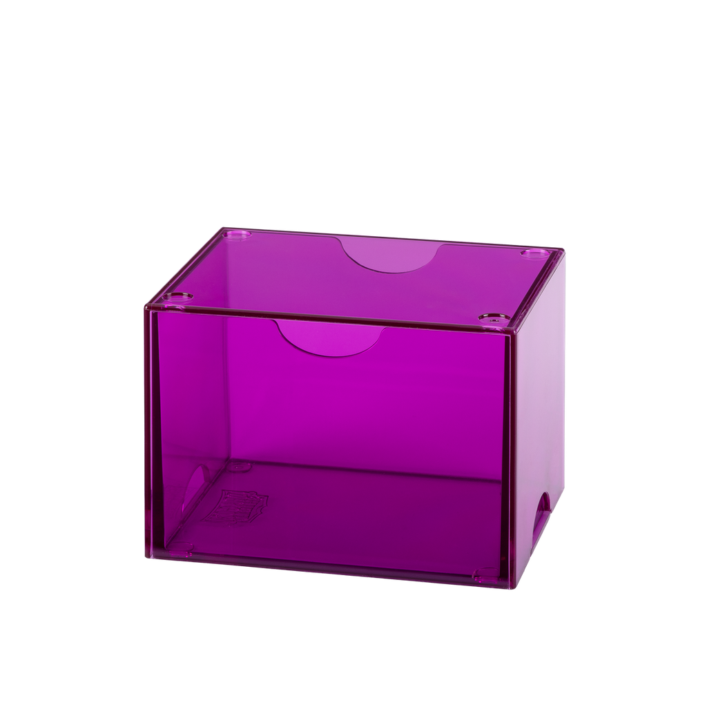 Deckbox: Dragon Shield - Strongbox - Clear/Purple