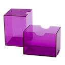 Deckbox: Dragon Shield - Strongbox - Clear/Purple