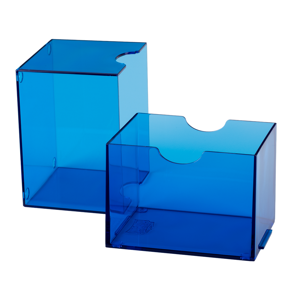 Deckbox: Dragon Shield - Strongbox - Clear/Blue