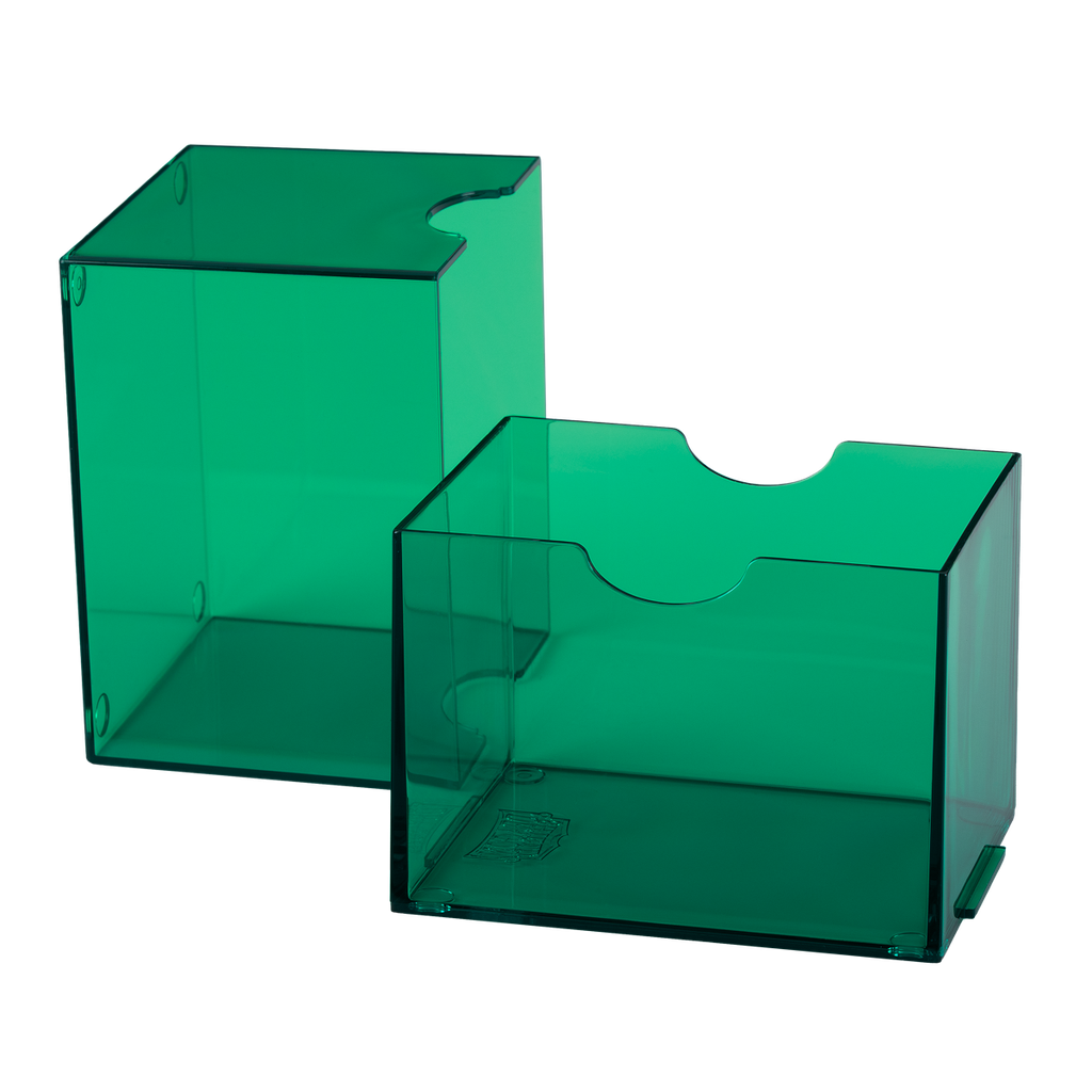 Deckbox: Dragon Shield - Strongbox - Clear/Green
