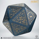 Dice: Q-Workshop - The Hobbit - Spindown D20 TCG Jumbo Die - Aether