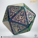 Dice: Q-Workshop - The Hobbit - Spindown D20 TCG Jumbo Die - Tideborn