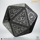 Dice: Q-Workshop - The Hobbit - Spindown D20 TCG Jumbo Die - Umbral