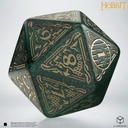 Dice: Q-Workshop - The Hobbit - Spindown D20 TCG Jumbo Die - Verdant