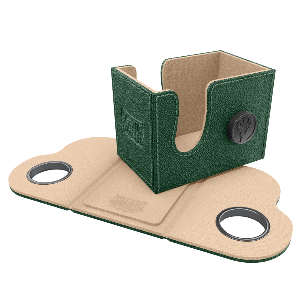 Deckbox: Dragon Shield - Dragon Box 80+ Green & Sand