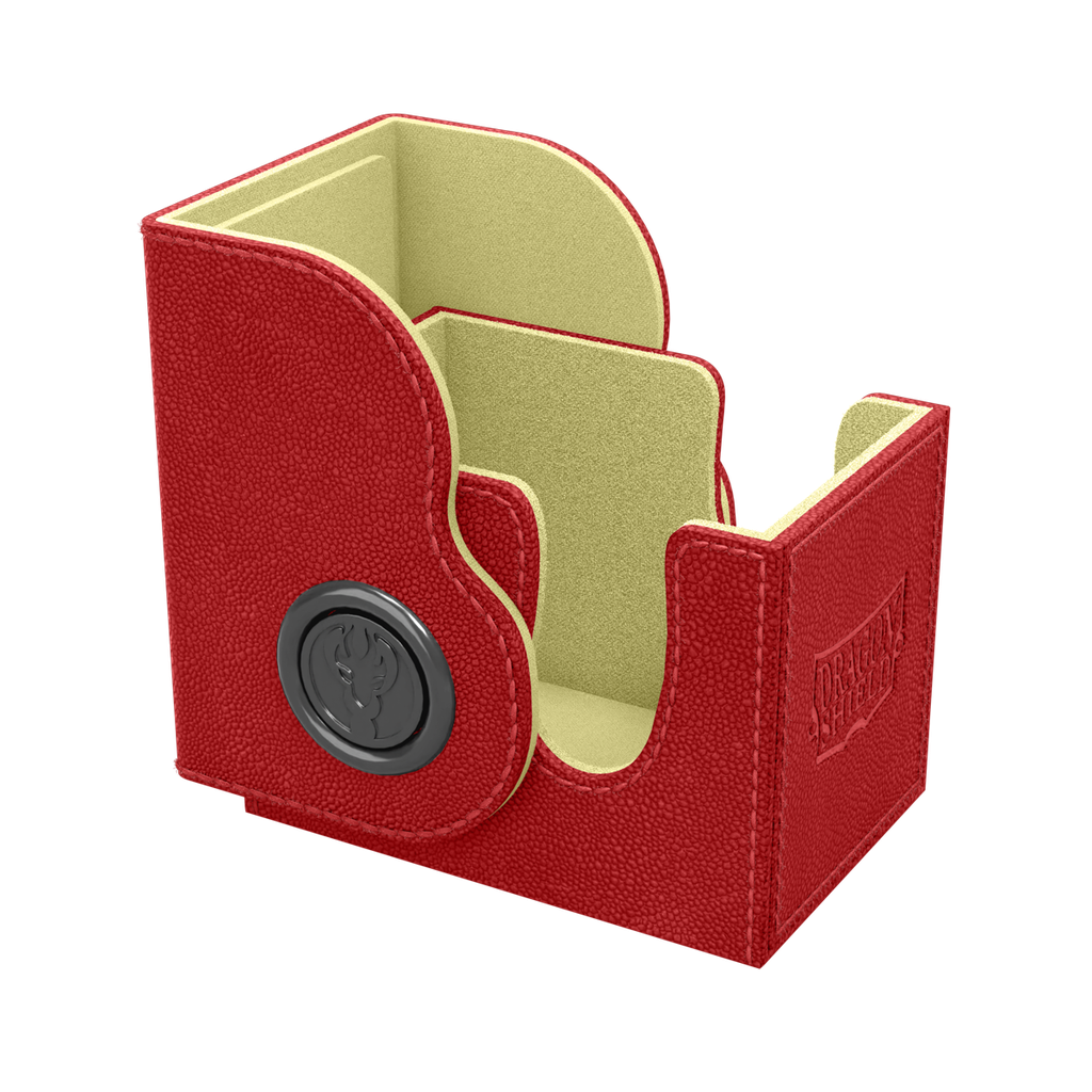 Deckbox: Dragon Shield - Dragon Box 80+ Red & Lemon