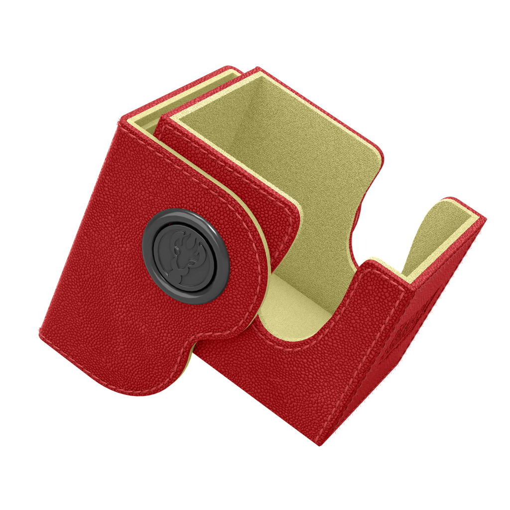 Deckbox: Dragon Shield - Dragon Box 80+ Red & Lemon