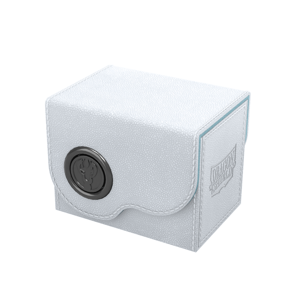 Deckbox: Dragon Shield - Dragon Box 80+ White & Aqua