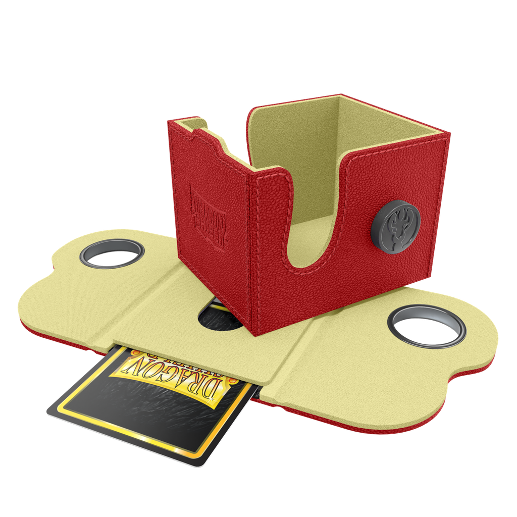 Deckbox: Dragon Shield - Dragon Box 100+ Red & Lemon