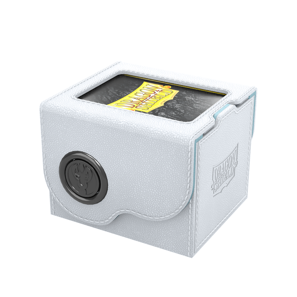 Deckbox: Dragon Shield - Dragon Box 100+ White & Aqua