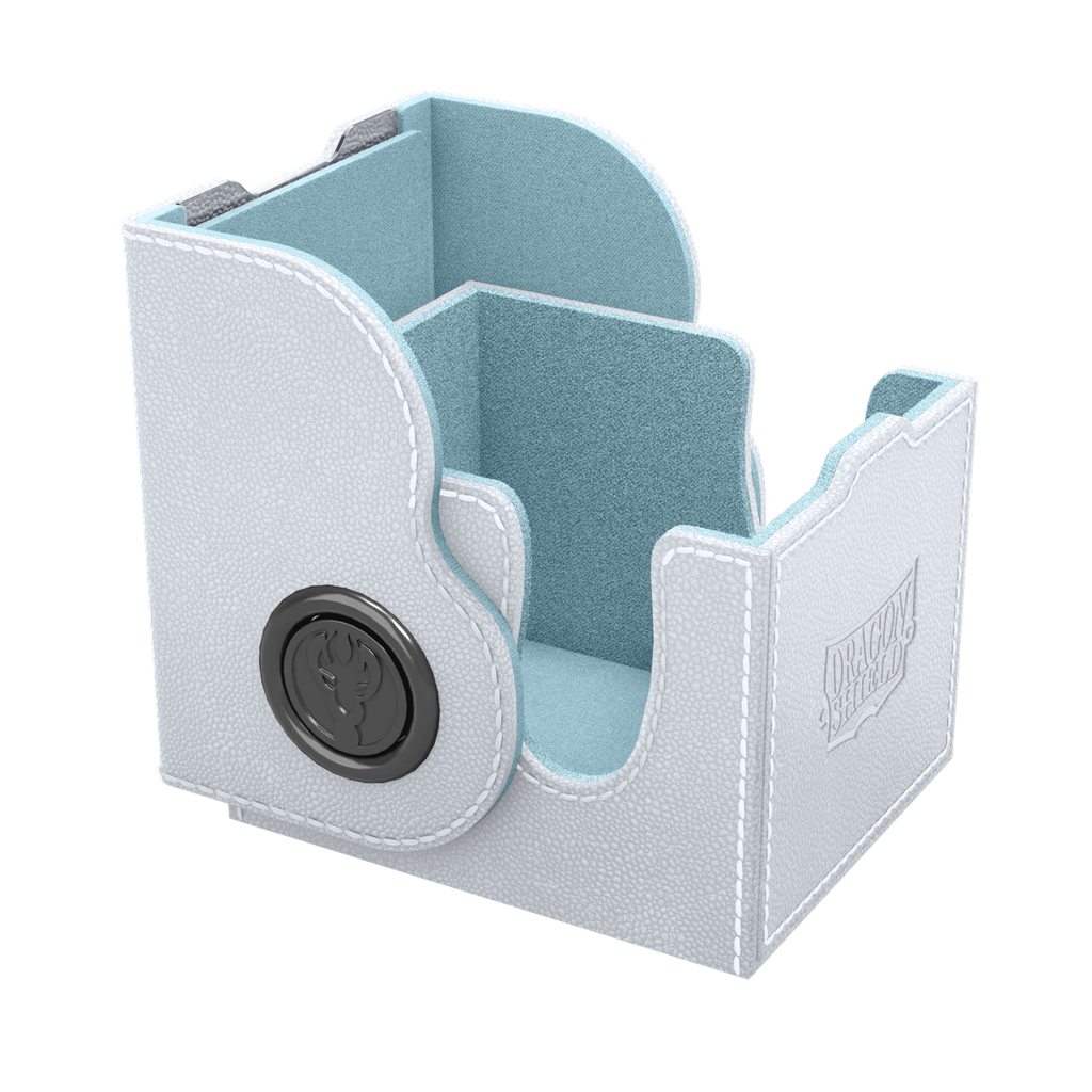 Deckbox: Dragon Shield - Dragon Box 100+ White & Aqua