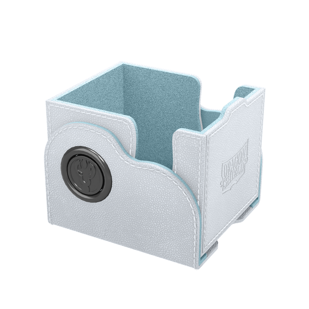 Deckbox: Dragon Shield - Dragon Box 100+ White & Aqua