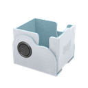 Deckbox: Dragon Shield - Dragon Box 100+ White & Aqua