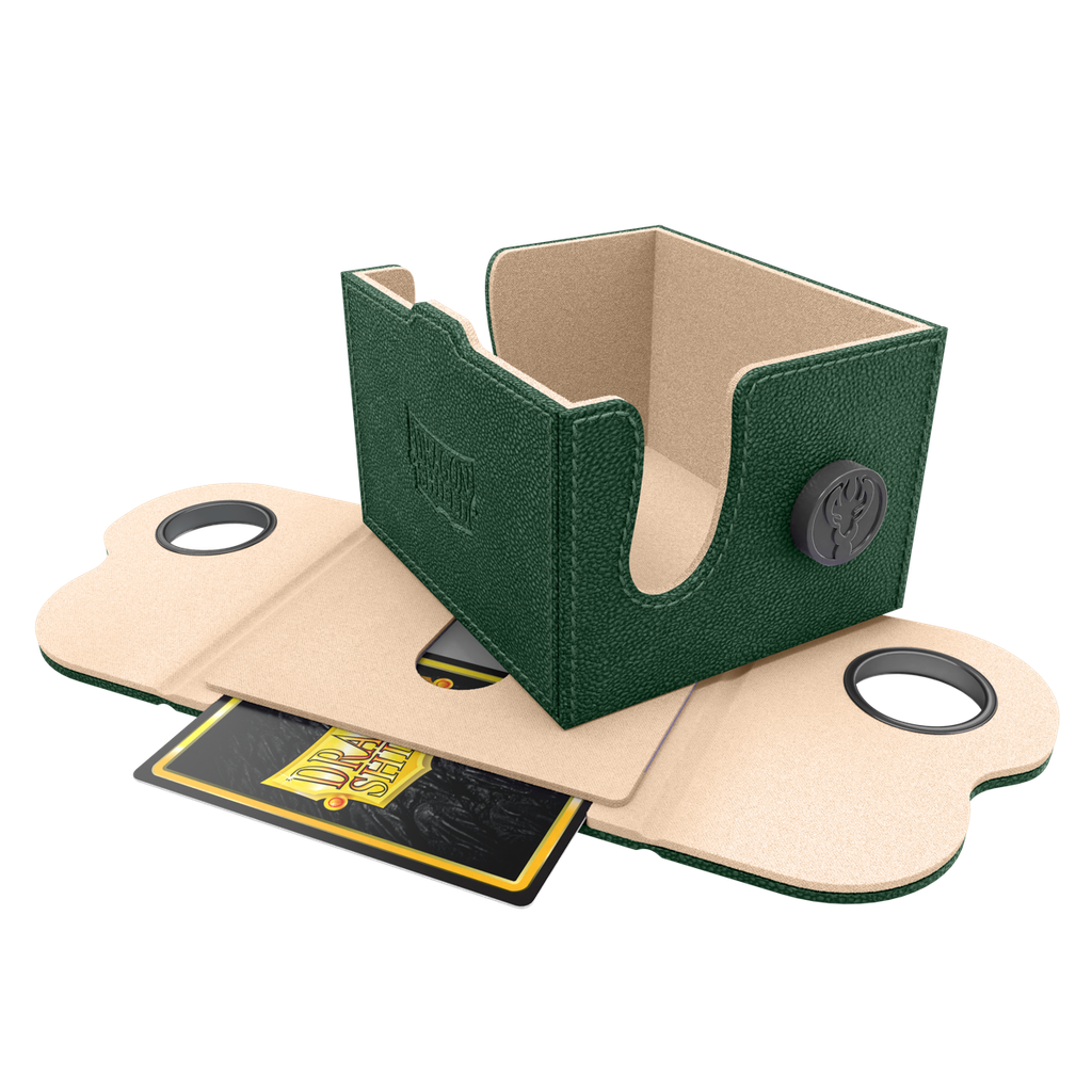 Deckbox: Dragon Shield - Dragon Box 150+ Green & Sand