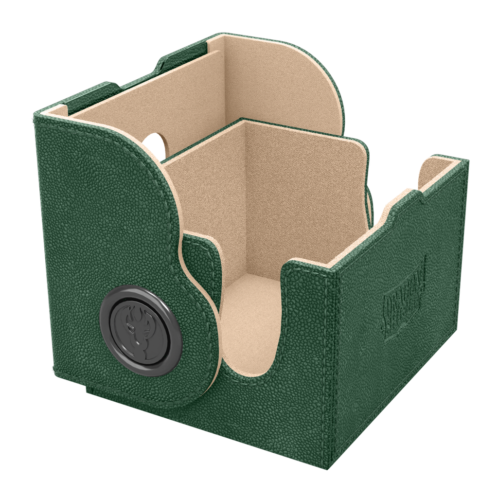 Deckbox: Dragon Shield - Dragon Box 150+ Green & Sand