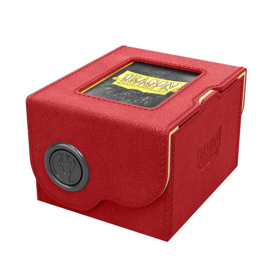 Deckbox: Dragon Shield - Dragon Box 150+ Red & Lemon