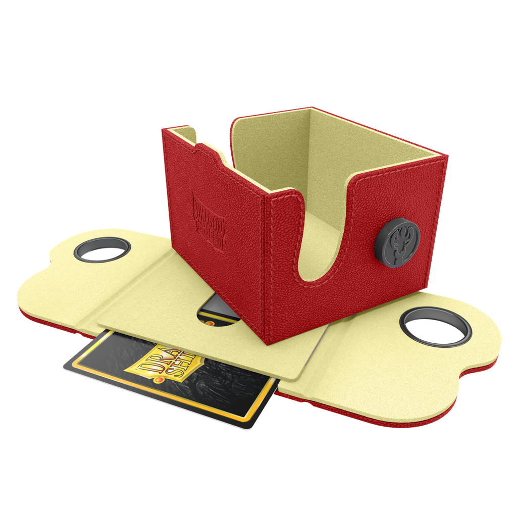 Deckbox: Dragon Shield - Dragon Box 150+ Red & Lemon