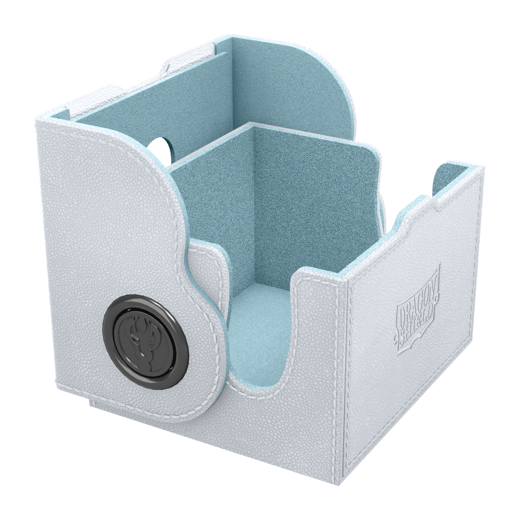 Deckbox: Dragon Shield - Dragon Box 150+ White & Aqua