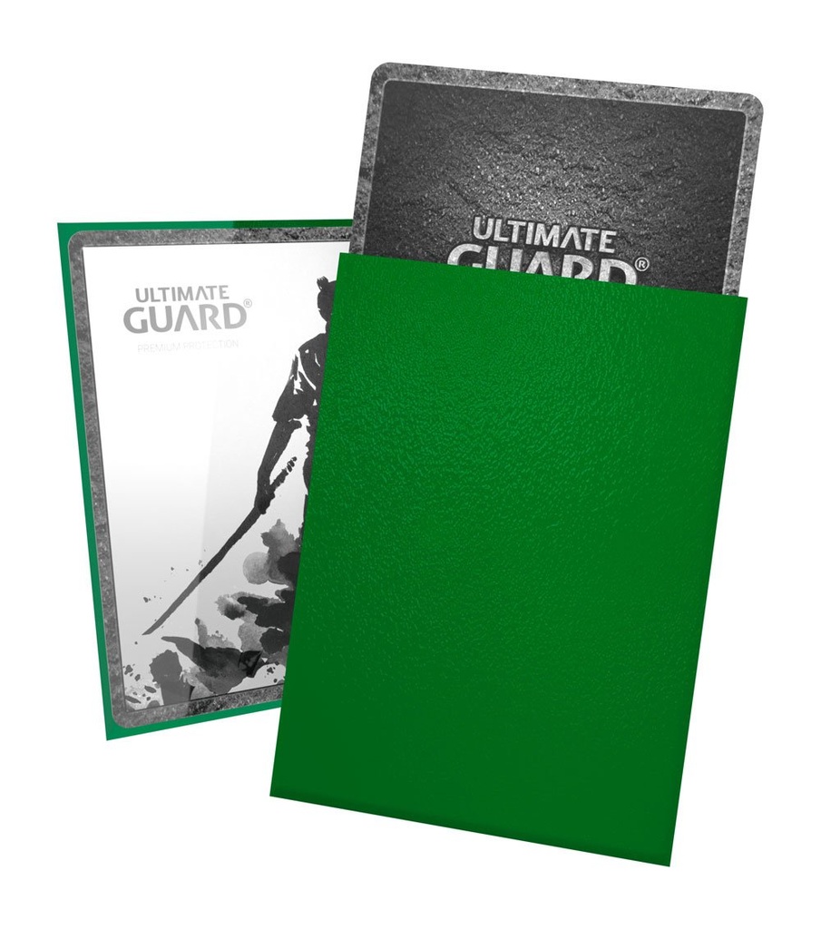 Sleeves: Ultimate Guard - Katana Sleeves Standard Size (x100) - Green