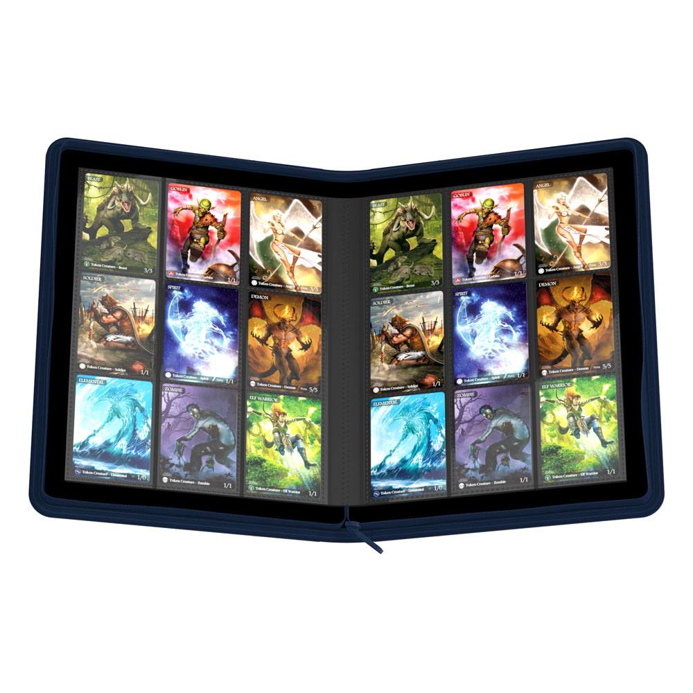 Portfolio: Ultimate Guard - Zipfolio 360 18-Pocket Xenoskin - Blue
