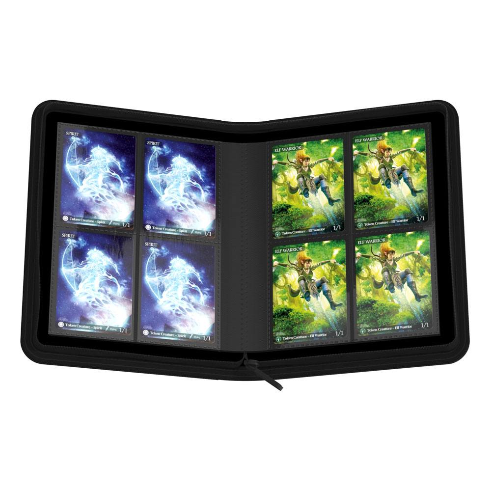 Portfolio: Ultimate Guard - Zipfolio 160 8-Pocket Xenoskin - Black
