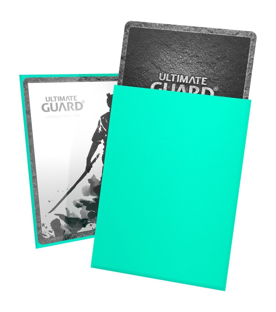 Sleeves: Ultimate Guard - Katana Sleeves Standard Size (x100) - Turquoise