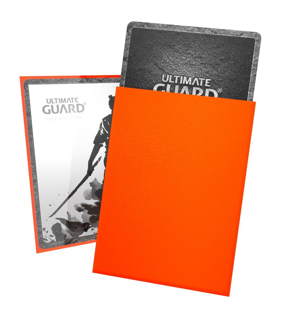 Sleeves: Ultimate Guard - Katana Sleeves Standard Size (x100) - Orange