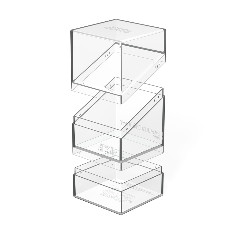 Deck Box: Ultimate Guard - Boulder'n'Tray 100+ - Clear