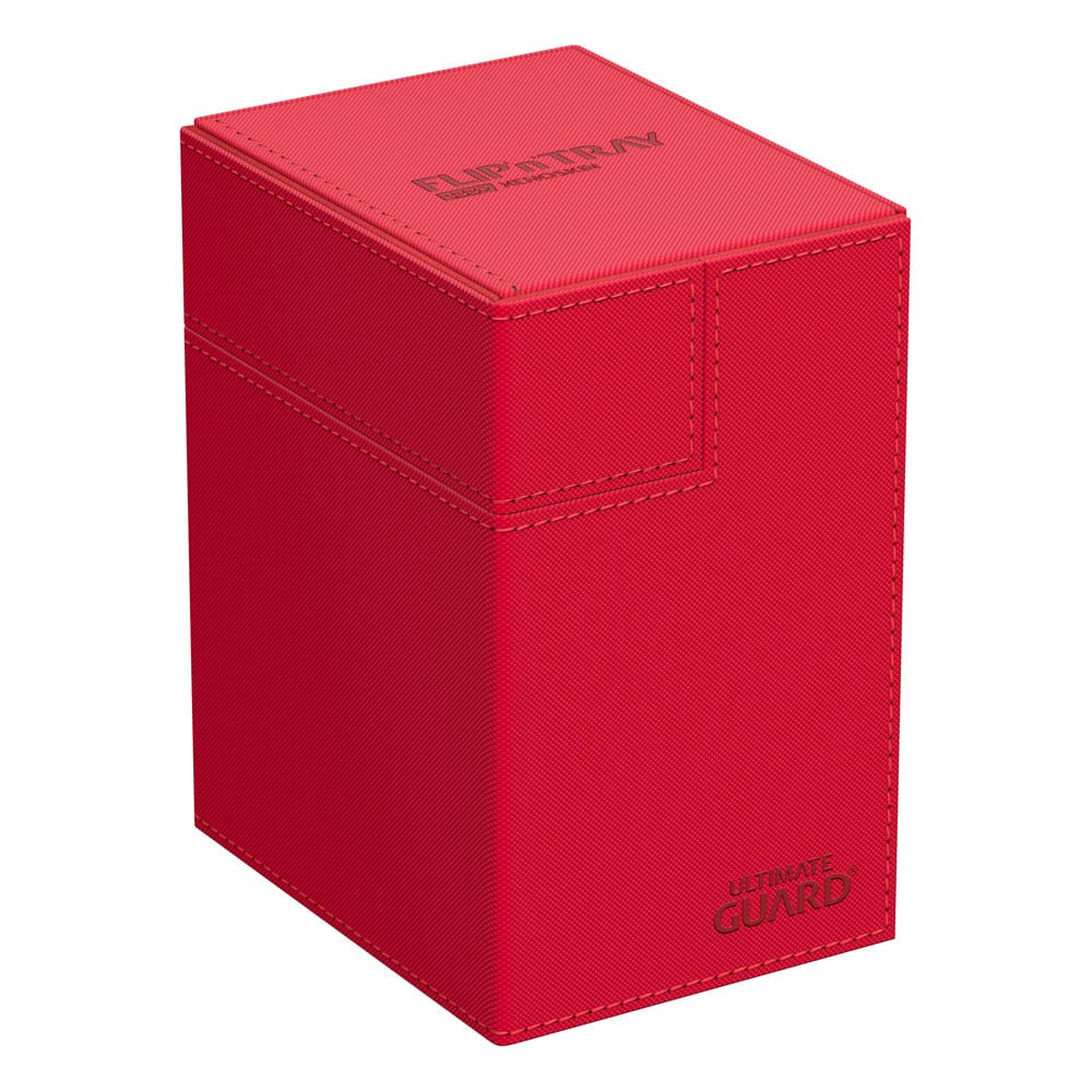Deck Box: Ultimate Guard - Flip'n'Tray 133+ Xenoskin - Red