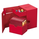 Deck Box: Ultimate Guard - Flip'n'Tray 133+ Xenoskin - Red