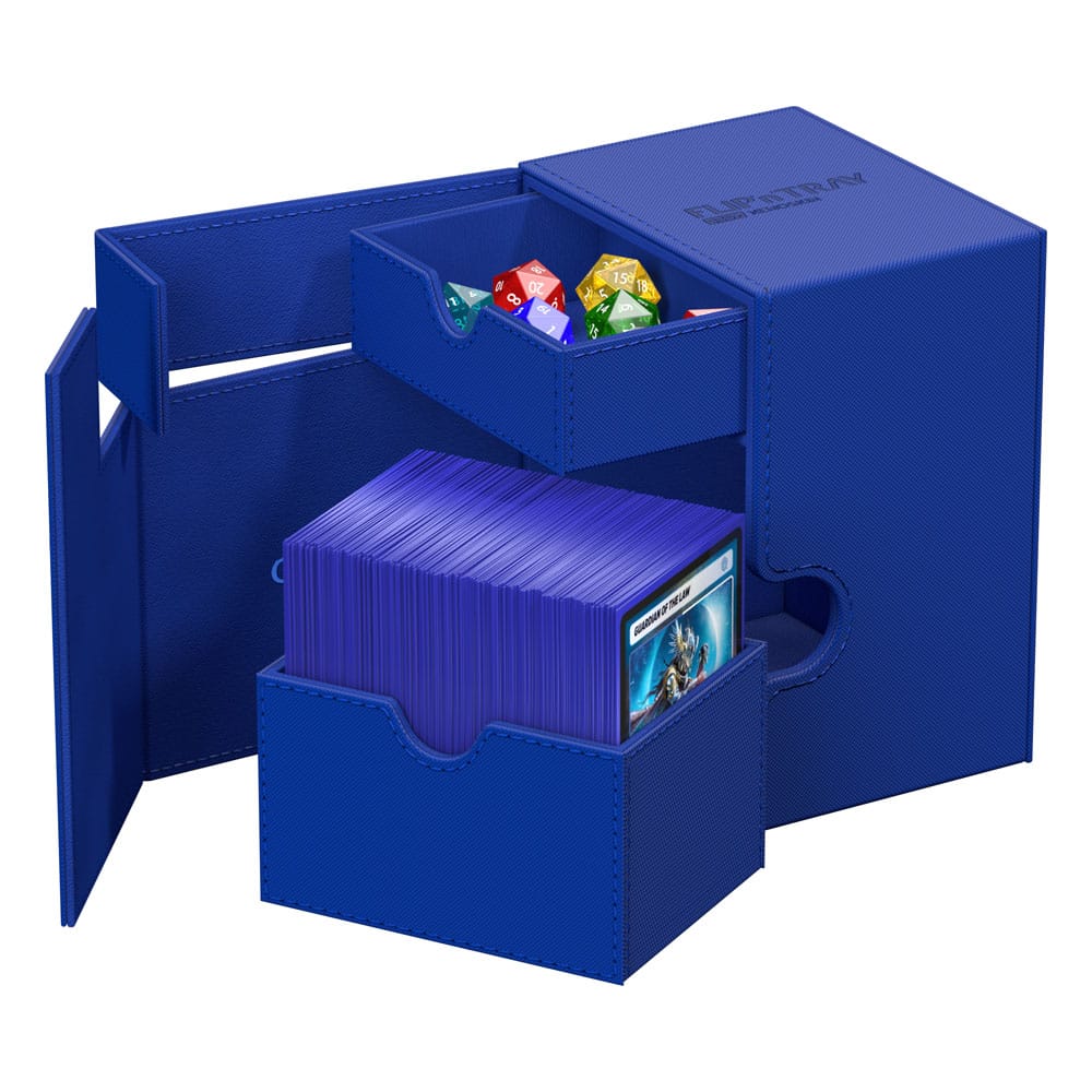 Deck Box: Ultimate Guard - Flip'n'Tray 133+ Xenoskin - Blue