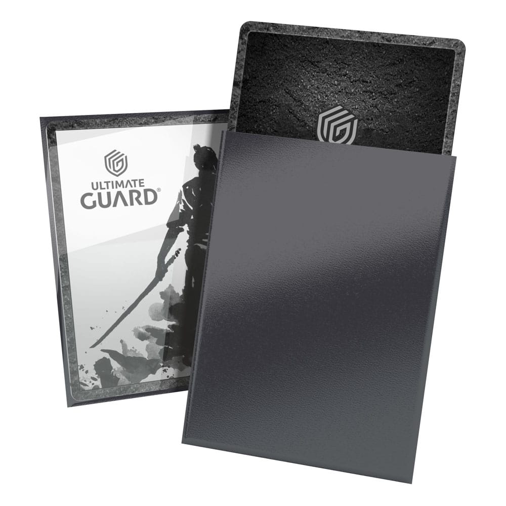 Sleeves: Ultimate Guard - Katana Sleeves Standard Size (x100) - Obsidian Shard